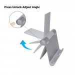 Wholesale Cell Phone Tablet Stand 180 Angle (Black)